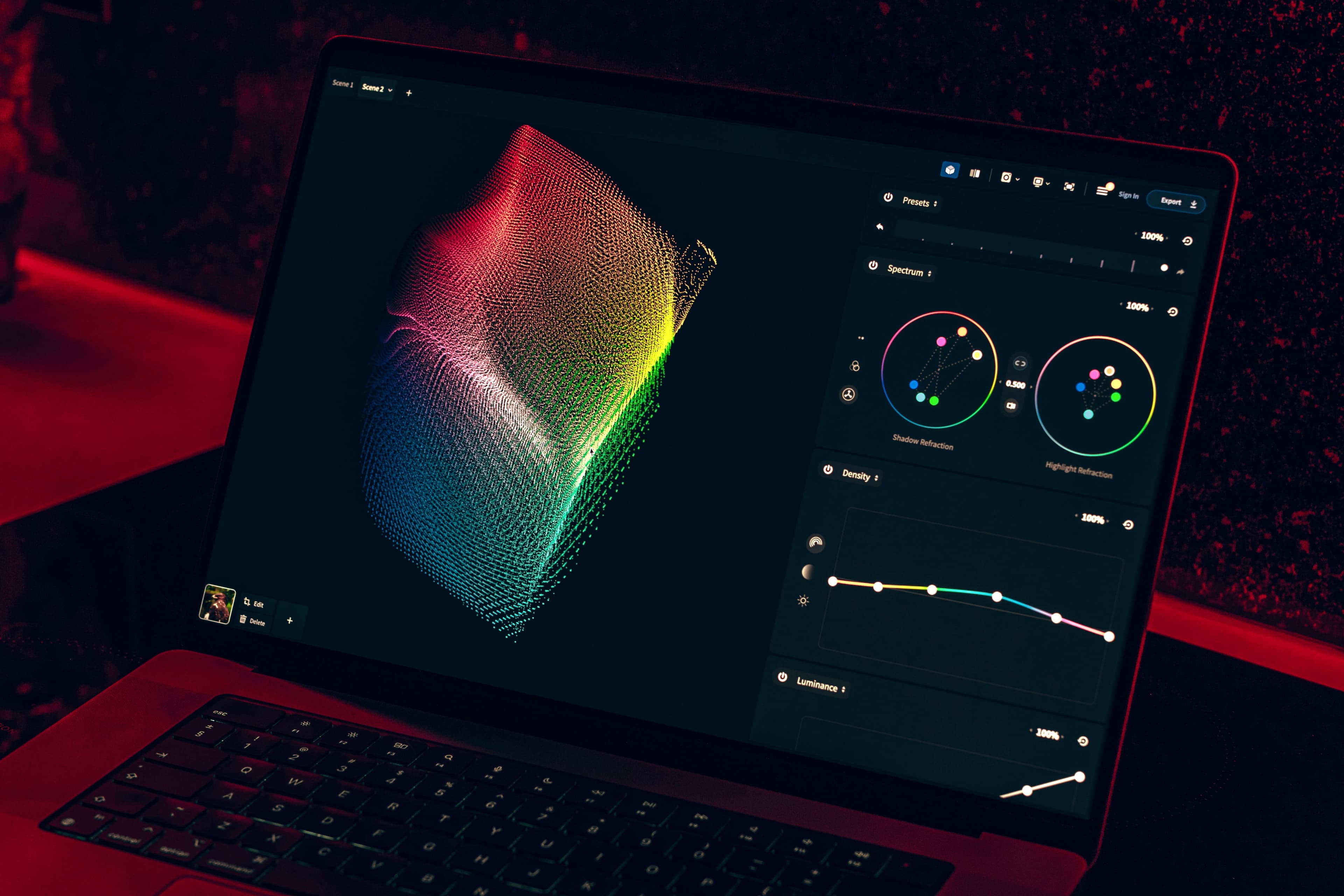 UI design screens